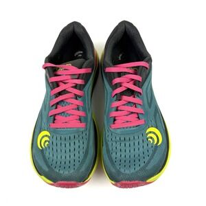 Topo Designs Ultrafly 3 Sneakers 8 Emerald Fuchsia Lace Up Running Shoes Womens